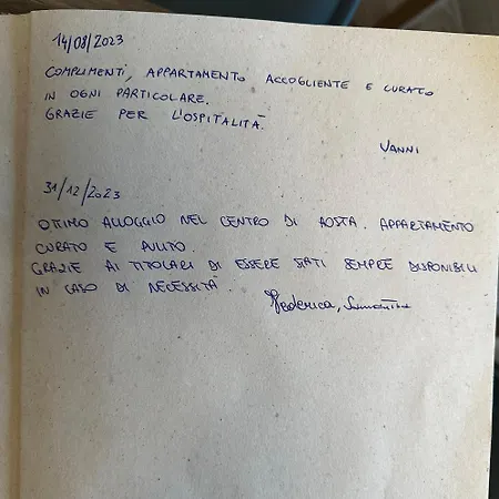 Apartament Maison Anna Aosta